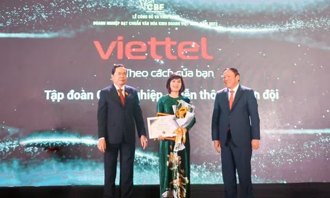 Viettel đạt chuẩn văn hóa kinh doanh Việt Nam