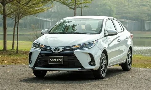 Cập nhât giá xe Toyota Vios mới nhất cuối tháng 3: Sốc vì rẻ, “Cân đẹp” đối thủ cùng phân khúc
